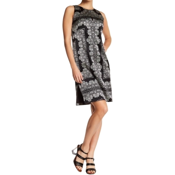NWT Nanette Lepore Women's Country Lane Silk Shift Dress Size 0 - Picture 1 of 14